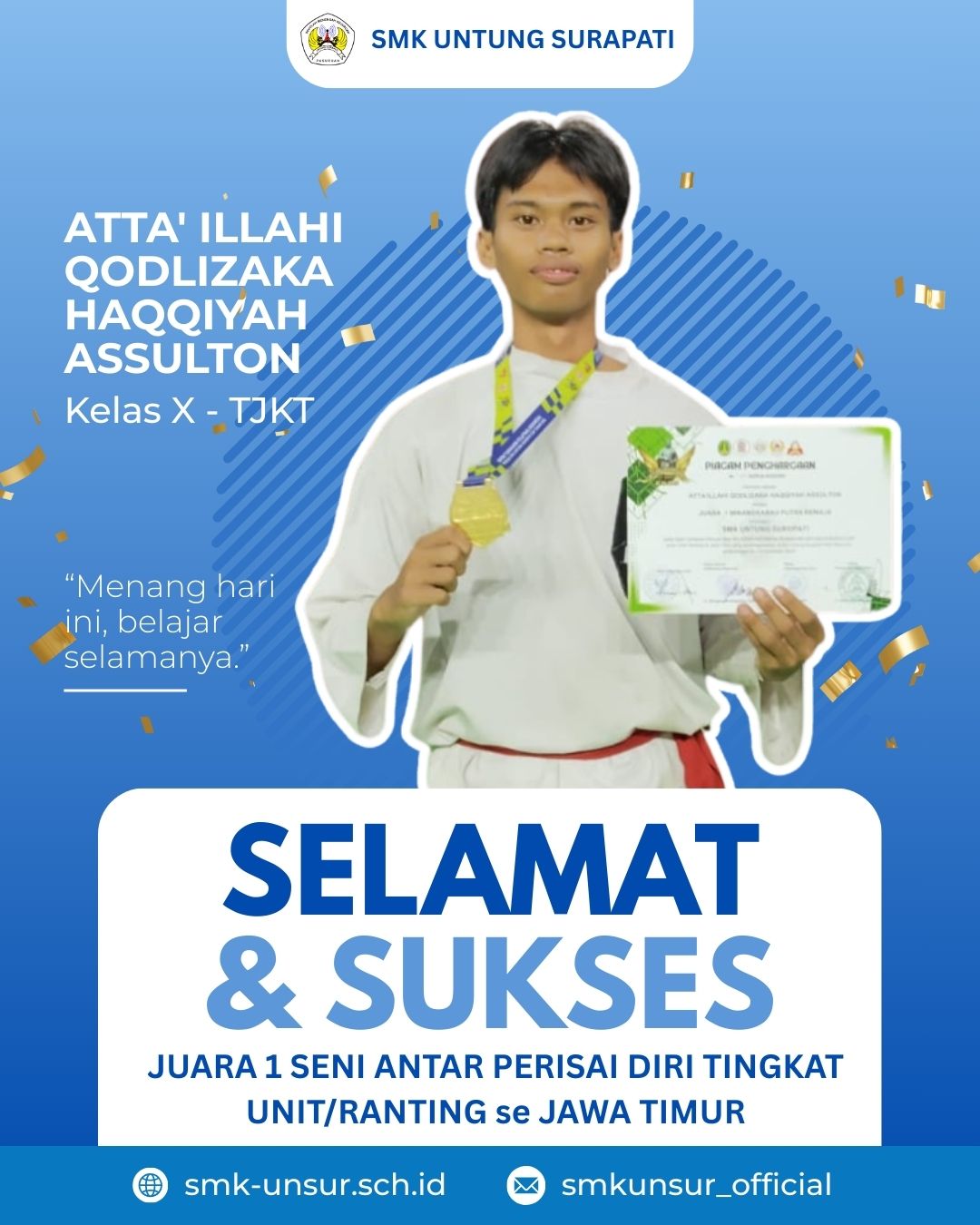 Atta' Illahi Qodlizaka Haqqiyah Assulton