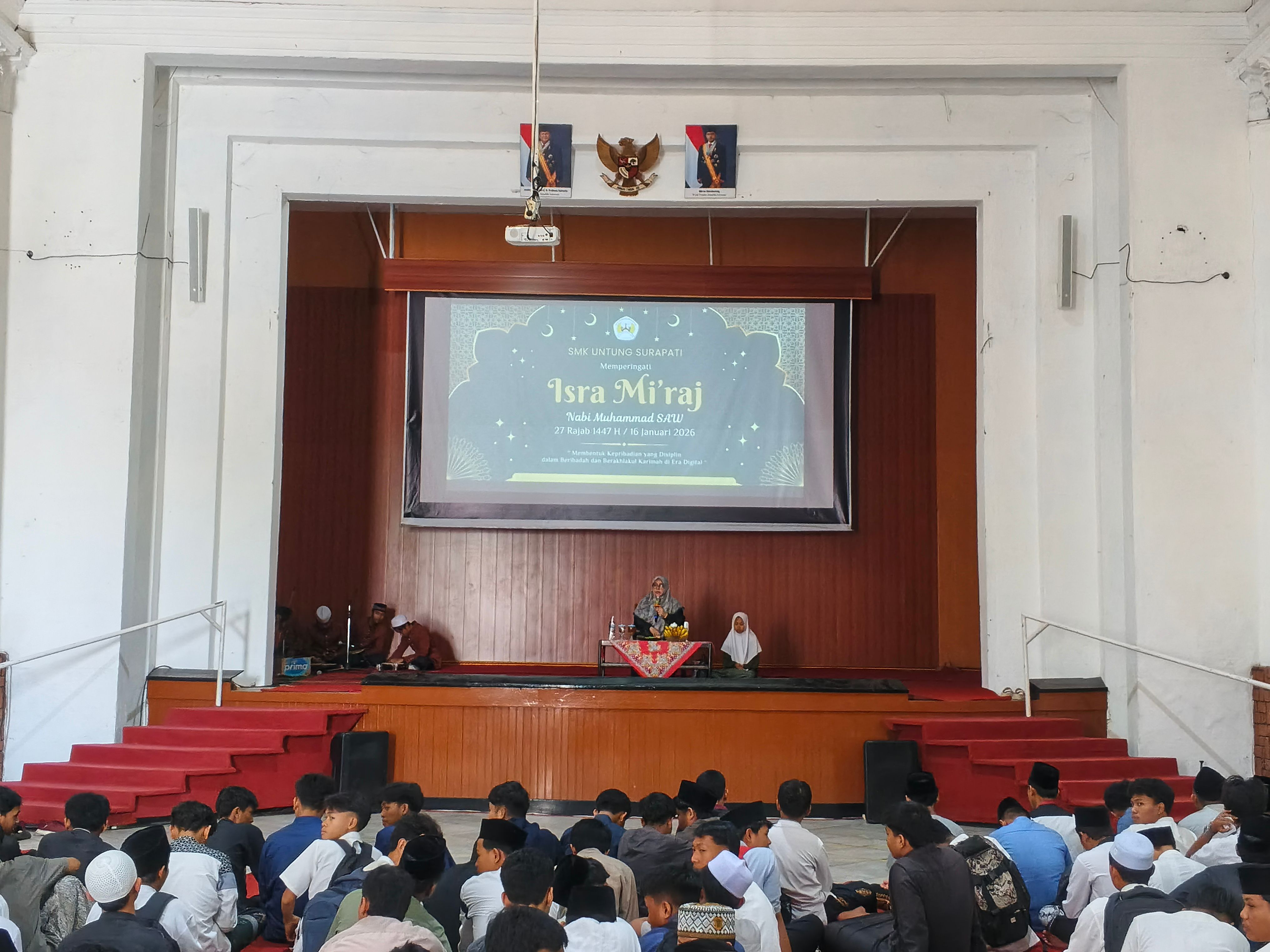 SMK Untung Surapati Peringati Isra Mi’raj Nabi Muhammad SAW 1447 H/2026 M