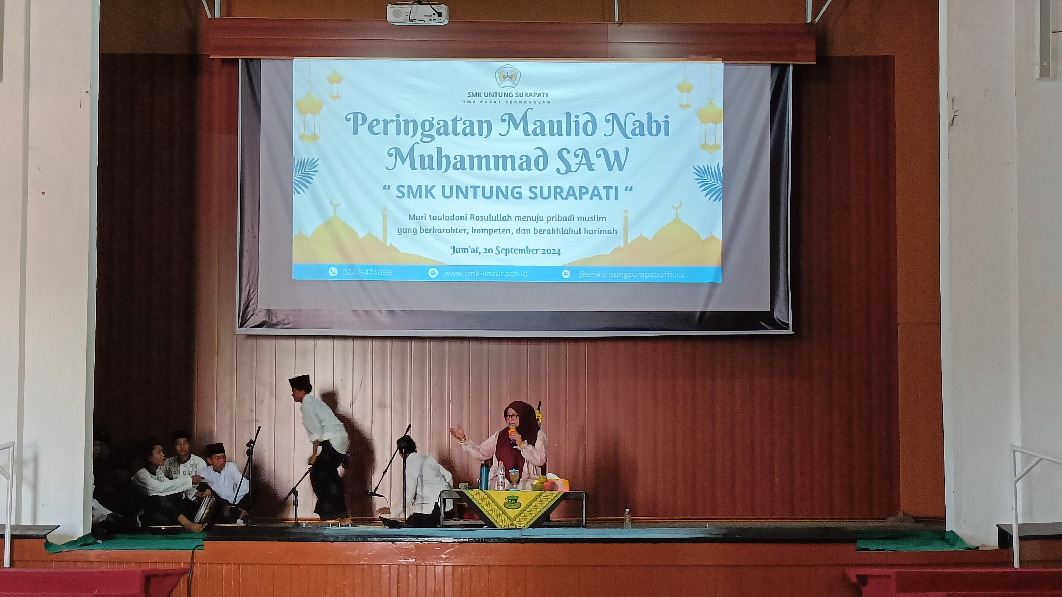 PERINGATAN MAULID NABI MUHAMMAD SAW SMK UNTUNG SURAPATI
