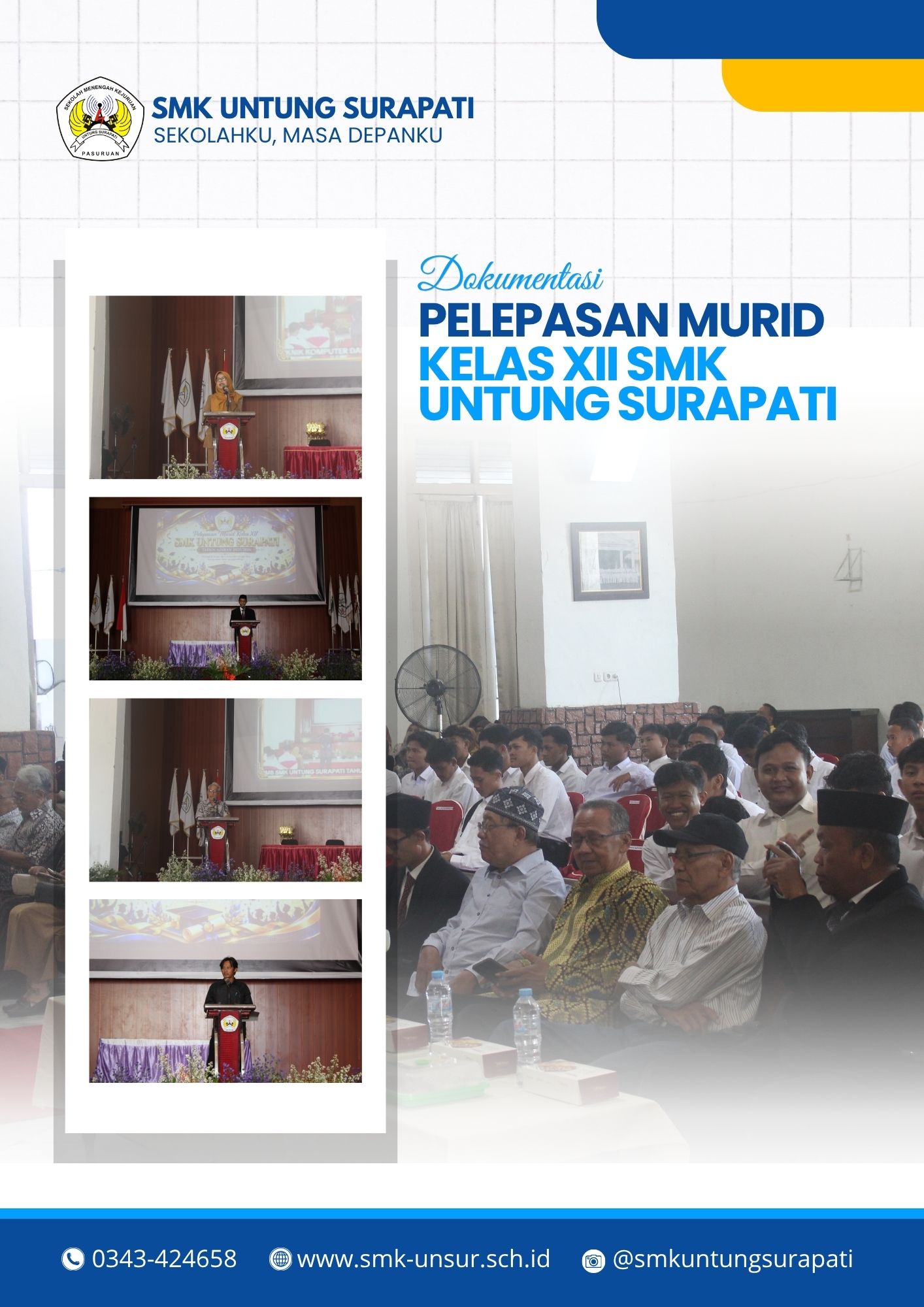 Pelepasan Murid Kelas XII SMK Untung Surapati Tahun Ajaran 2025/2026 Berlangsung Khidmat dan Penuh Makna