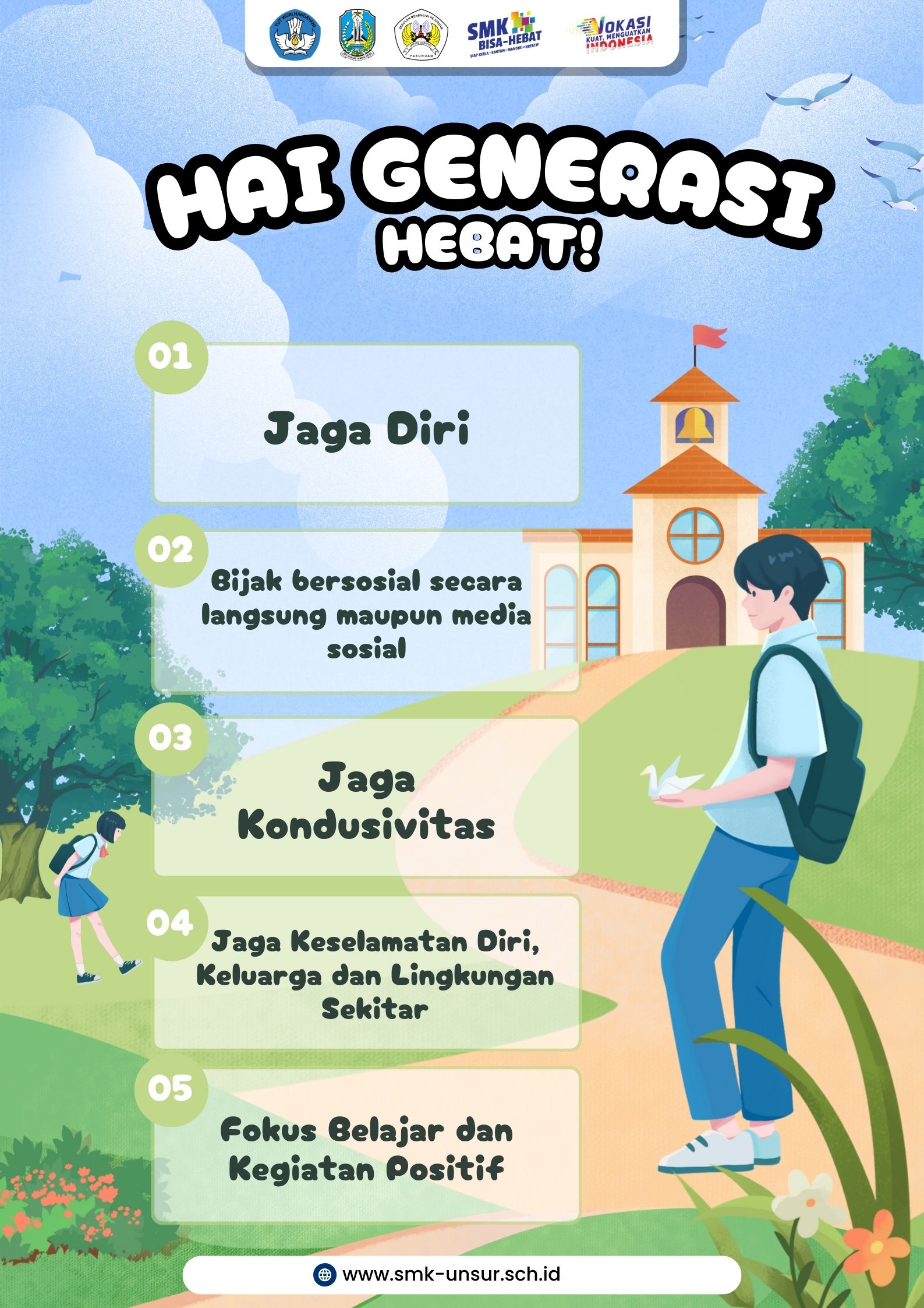 Pengumuman Penting: Jadwal Pembelajaran Daring dan Luring Awal September 2025