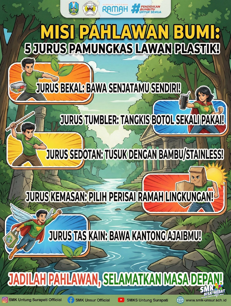 5 Langkah Sederhana Sehari-hari untuk Kurangi Sampah Plastik